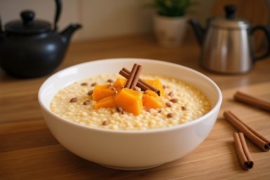 Эта копеечная каша на завтрак быстро уберет тяжесть и отобьет тягу к сладкому — не овсянка ИИ &quotQwen&quot (18+)