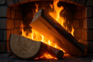 Закидываю 2 горсти в печь - и дымоход отчищается без усилий: сажа веками не оседает, а тяга сразу на максимум Qwen