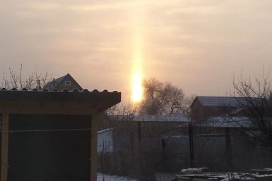 Световые столбы ТГК Подслушано в Ипатово 18+