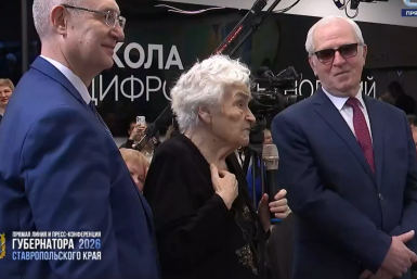 Умерла легенда радиоэфиров Ставрополья Эмма Каравинская Скриншот трансляции прямого эфира и пресс-конференции губернатора Ставрополья