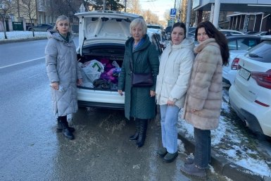Очередную партию помощи бойцам СВО передали волонтерам журналисты ИА Stavropol.Media ИА Stavropol.Media