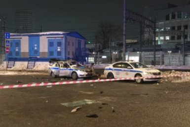 Новые подробности появились в деле о взрыве машины ДПС на площади Савеловского вокзала в Москве Следком