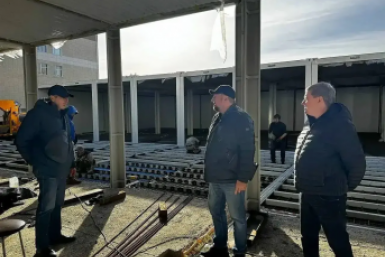 Модуль приёмного отделения больницы скорой медицинской помощи в Ставрополе готов на 58% Минздрав Ставропольского края