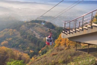 Канатную дорогу запустили в Национальном парке Кисловодска ИА Stavropol.Media