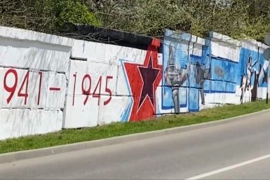 Пять граффити обновили на улицах Ставрополя к 9 Мая Мэрия Ставрополя