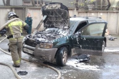 Автомобиль вспыхнул из-за хлопка газа в станице на Ставрополье Соцсети главы Предгорья Николая Бондаренко