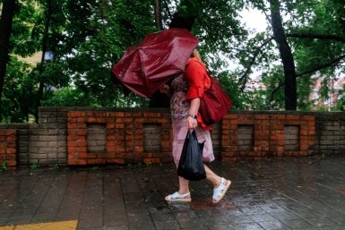 Штормовое предупреждение вновь продлили на Ставрополье из-за дождей и града Евгений  Кулешов, ИА PrimaMedia.ru