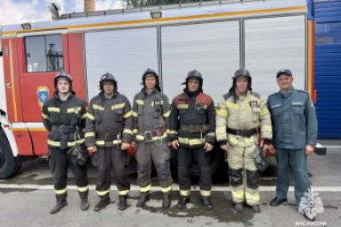 Девушку с котом спасли пожарные из горящего дома на Тухачевского в Ставрополе МЧС Ставрополья