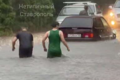 Юг города ушёл под воду: что натворил ливень в Ставрополе вечером 9 августа
