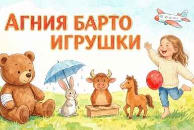 Заполните все пропуски в стихах Агнии Барто — вспомните детство