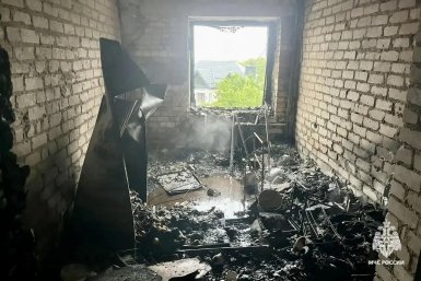 Огнеборцы спасли 5 человек, 16 вывели из дома при пожаре на Ставрополье МЧС Ставрополья