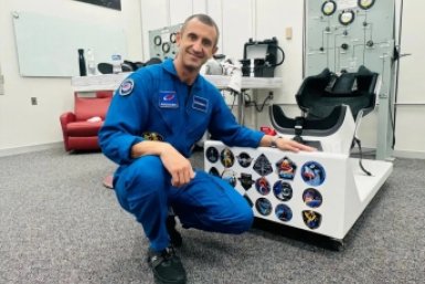 Космонавт со Ставрополья Сергей Тетерятников передал привет с орбиты