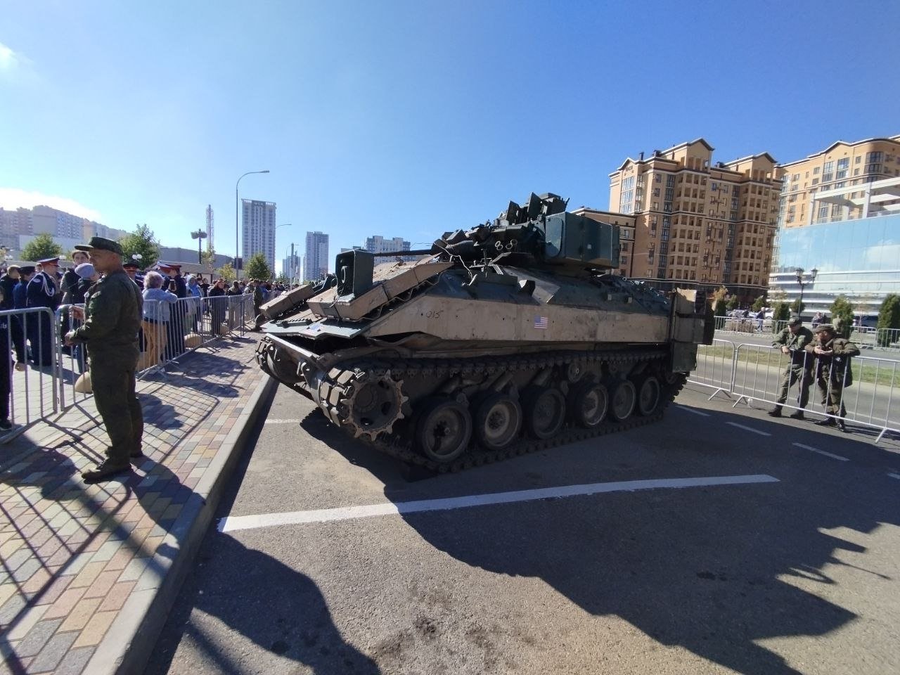 Выставка трофейной военной техники ВСУ и НАТО проходит в Ставрополе