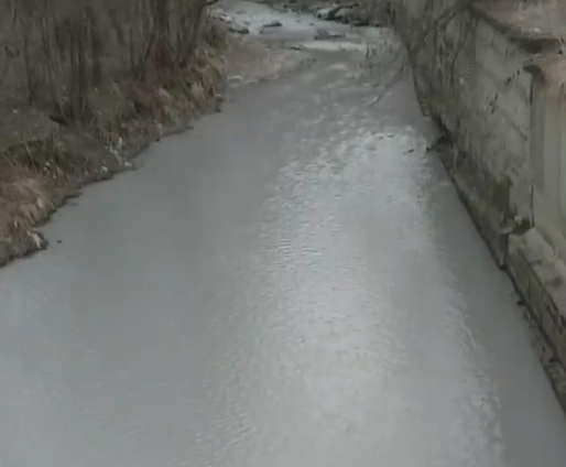 На помутневшую воду в реке Березовка пожаловались жители Кисловодска