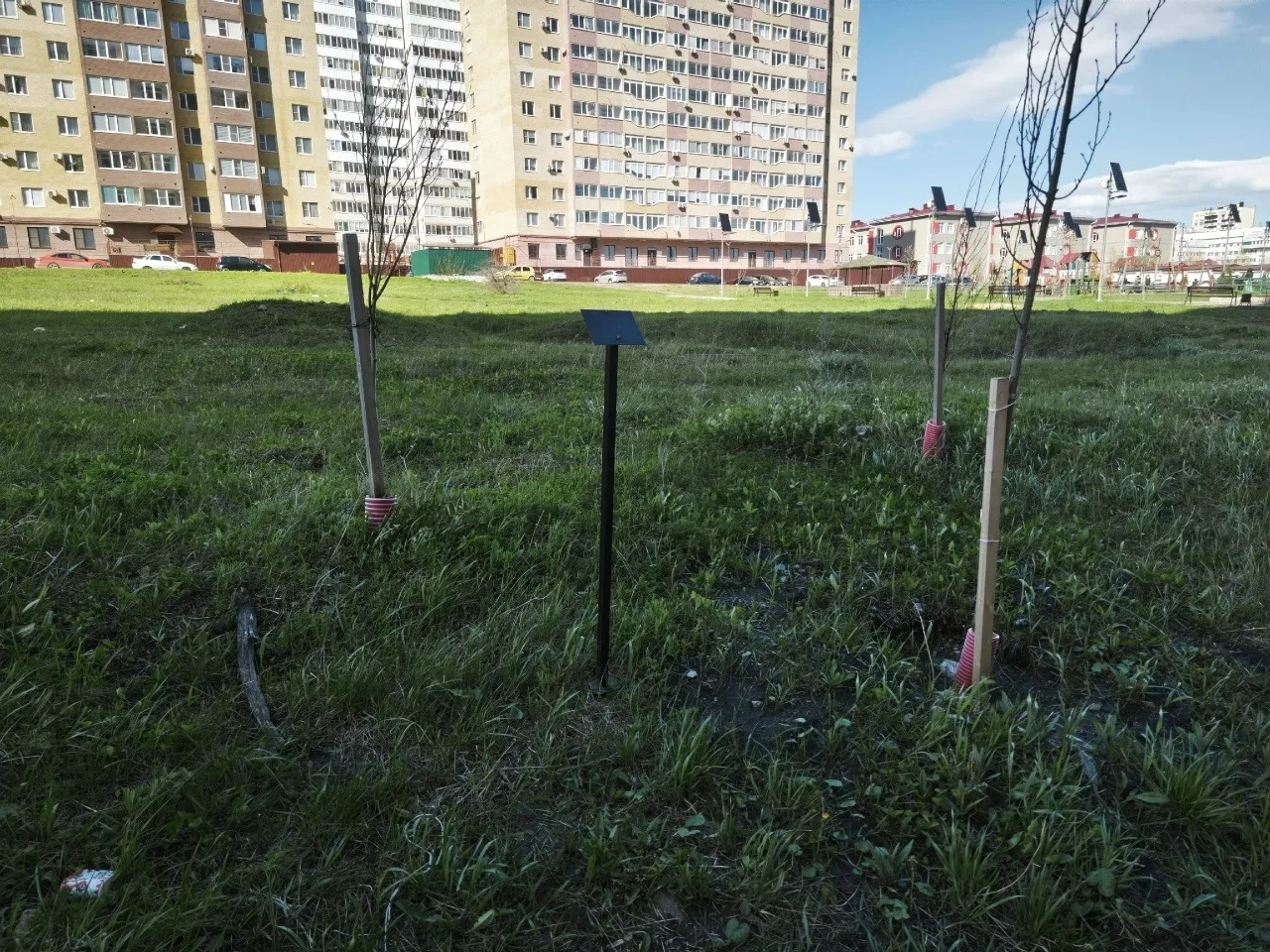 В народном сквере Горбачева исчезла табличка, установленная жителями Ставрополя Предоставил Георгий Ляшов