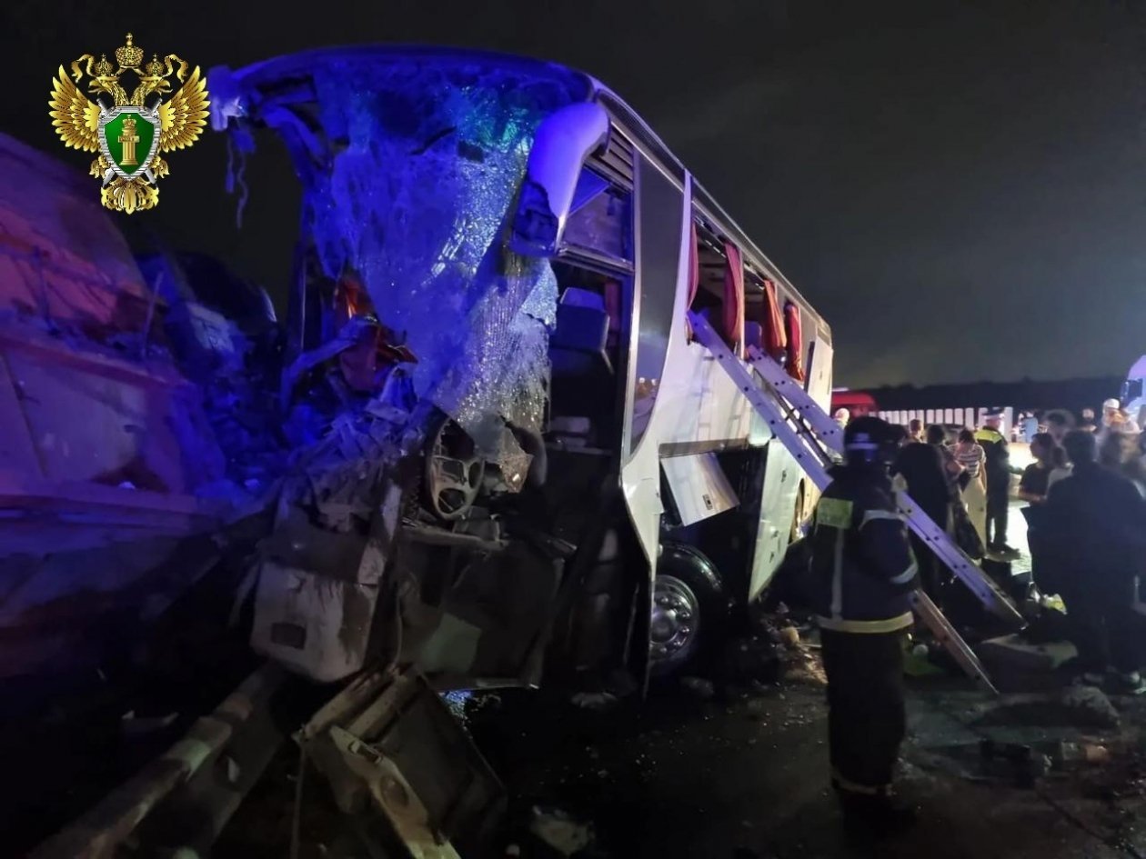 Водитель погиб на месте: новые подробности ДТП с автобусом на Ставрополье Прокуратура Ставропольского края