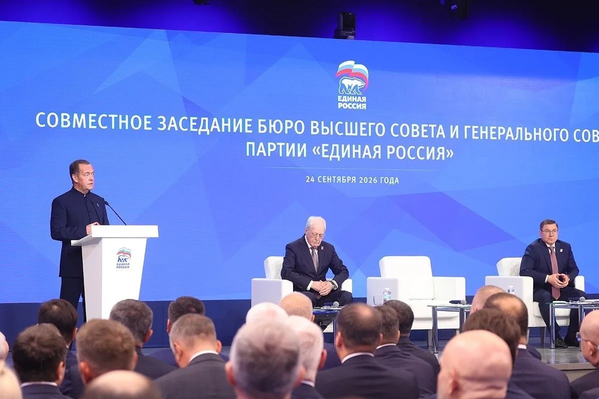 Рост явки зафиксирован во всех регионах России, заявил Дмитрий Медведев Пресс-служба ЕР