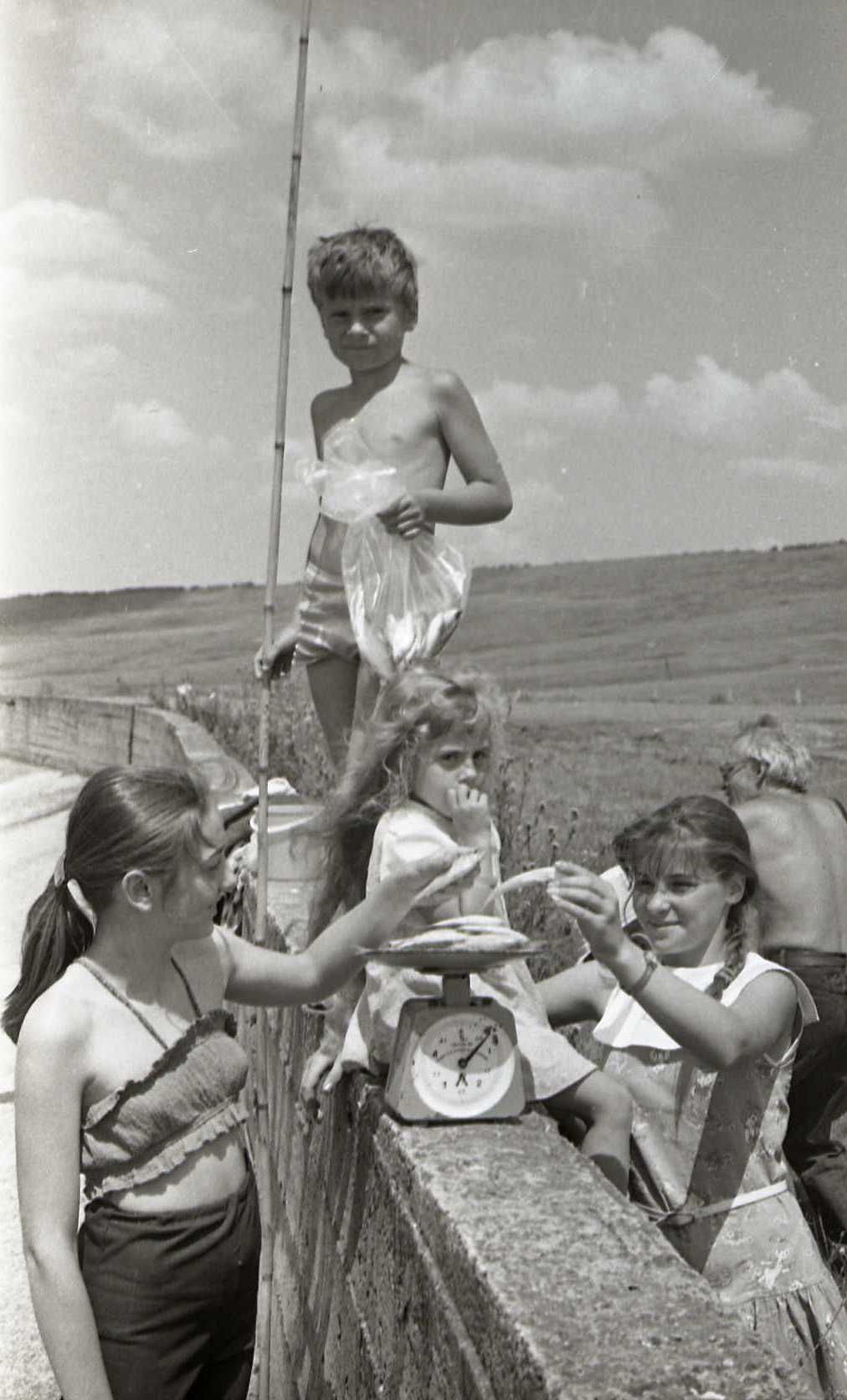 Соревнования по рыбной ловле на Ставрополье, 1992 г.