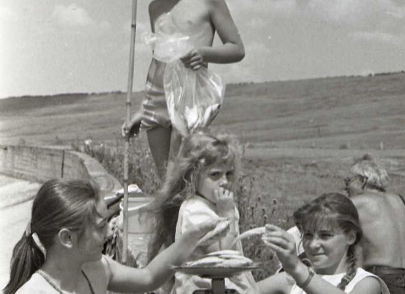 Соревнования по рыбной ловле на Ставрополье, 1992 г.